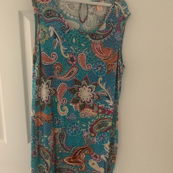 Beautiful paisley dress! - Picture 6 of 8